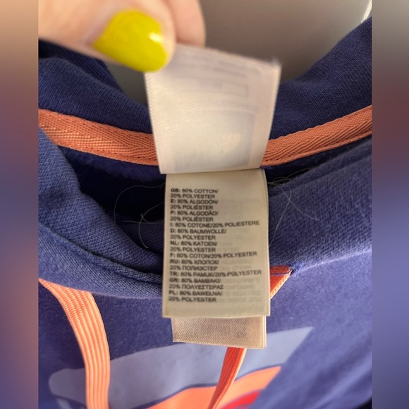 Women’s The North Face Hoodie Medium Soft Colorful - Picture 4 of 6